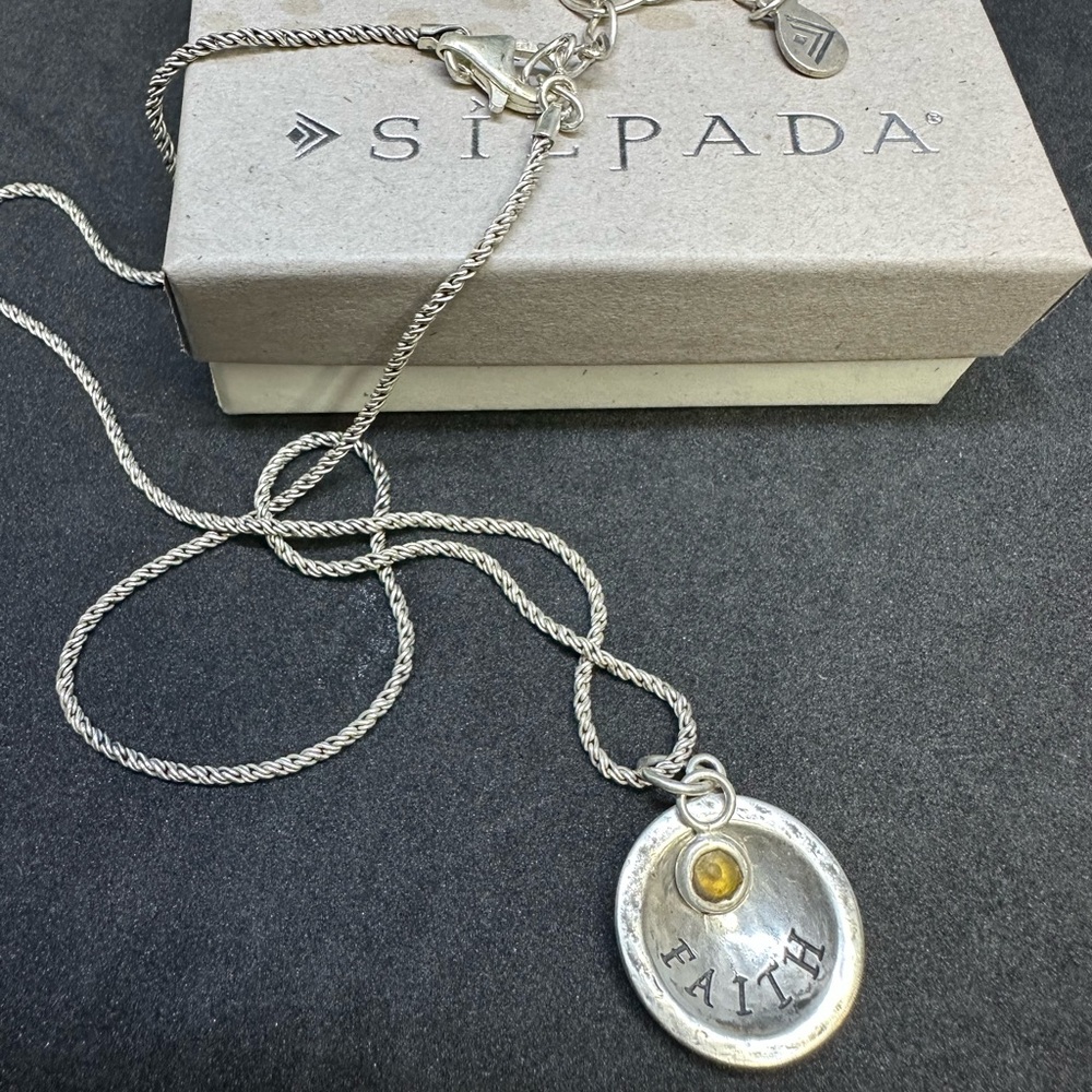 Silpada Mustard Seed Faith Necklace